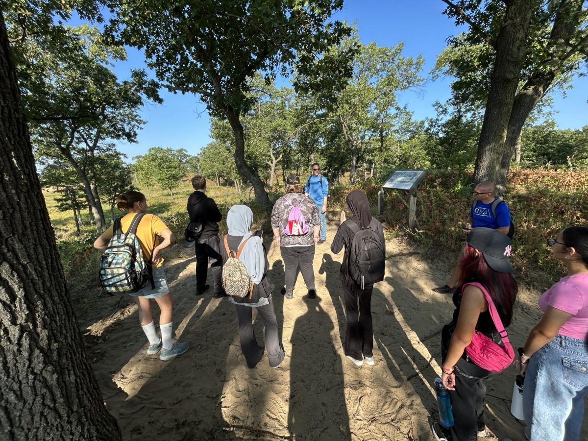 Bremen's advanced placement biology students explore all that the Paul H. Douglas Trail has to offer on their Sept. 19 fieldtrip to the Indiana Dunes National Park. 